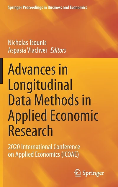 Advances Longitudinal Data Methods Applied Economic Research: 2020 International Conference On Economics (icoae)