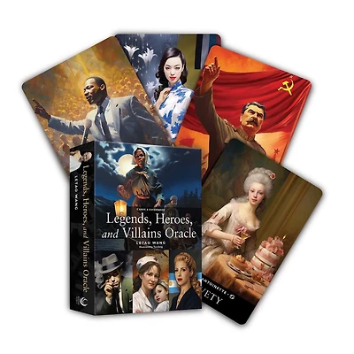 Legends, Heroes, and Villains Oracle: A 36-Card Deck and Guidebook