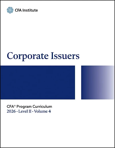 2026 CFA Program Curriculum Level II, Volume 4: Financial Statement Analysis