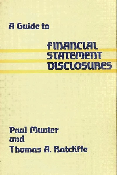 A Guide to Financial Statement Disclosures