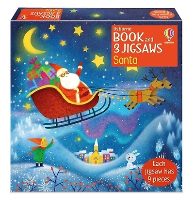 Santa Book and 3 Jigsaws