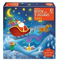 Santa Book and 3 Jigsaws