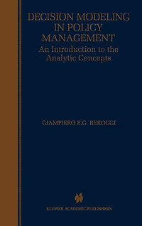 Decision Modeling Policy Management: An Introduction to the Analytic Concepts