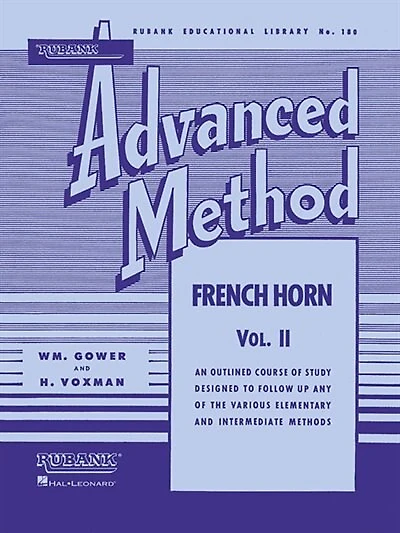 Rubank Advanced Method - French Horn In F Or E-flat, Vol. 2