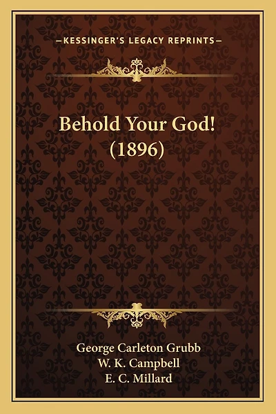 Behold Your God! (1896)