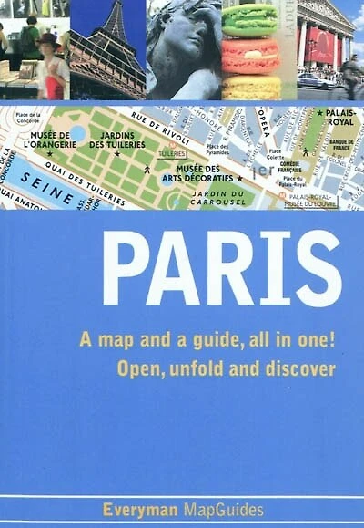 Paris: a map and guide, all one
