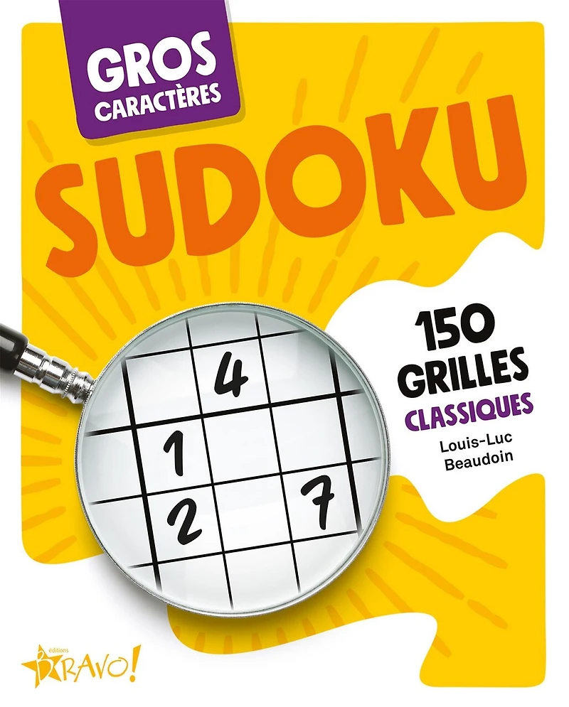 Gros caractères - Sudoku: 150 grilles classiques