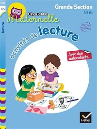 Activités de lecture pour faire mes premiers pas en !: grande section, 5-6 ans