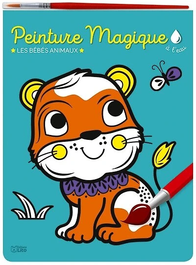 Les bébés animaux: peinture magique à l'eau
