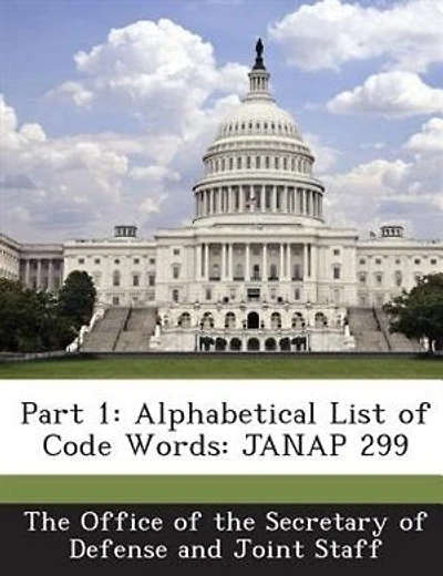 Part 1: Alphabetical List Of Code Words: Janap 299
