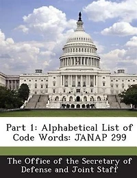 Part 1: Alphabetical List Of Code Words: Janap 299
