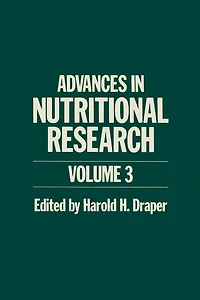 Advances in Nutritional Research