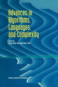 Advances Algorithms, Languages, and Complexity