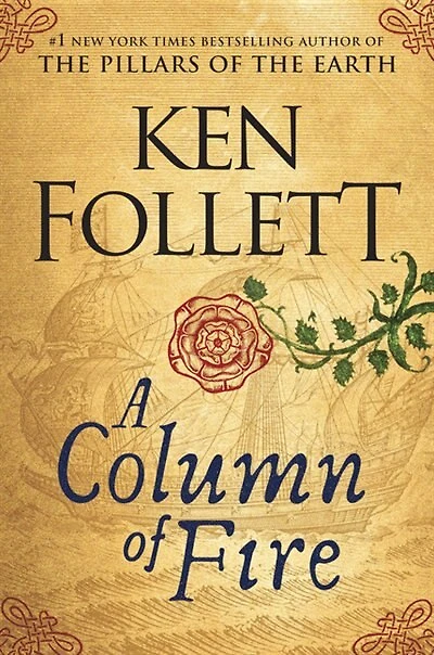 A Column Of Fire: (Large  Print)