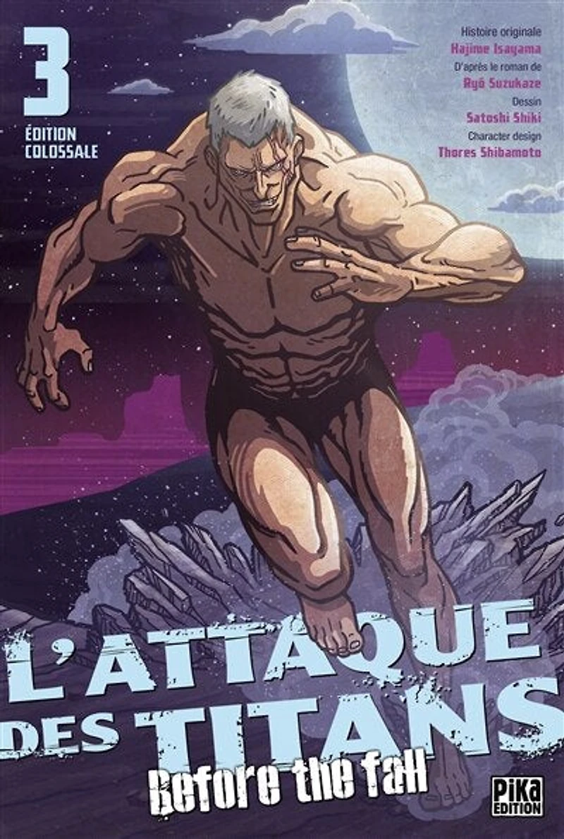 L'attaque des titans : before the fall édition colossale, Vol. 3