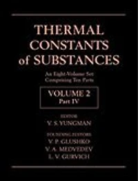 Thermal Constants of Substances, 8 Volume Set