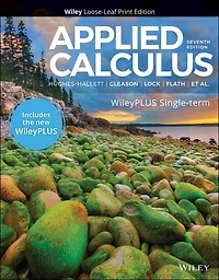Applied Calculus, 7e WileyPLUS Card and Loose-leaf Set Single Term