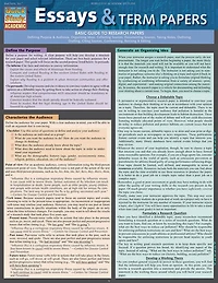 Essays & Term Papers: QuickStudy Laminated Reference Guide