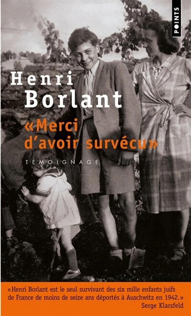 Merci d'avoir survécu: récit