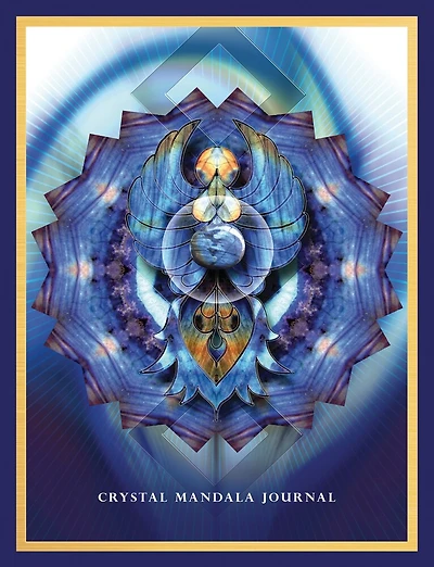 Crystal Mandala Journal: Writing & Creativity Journal