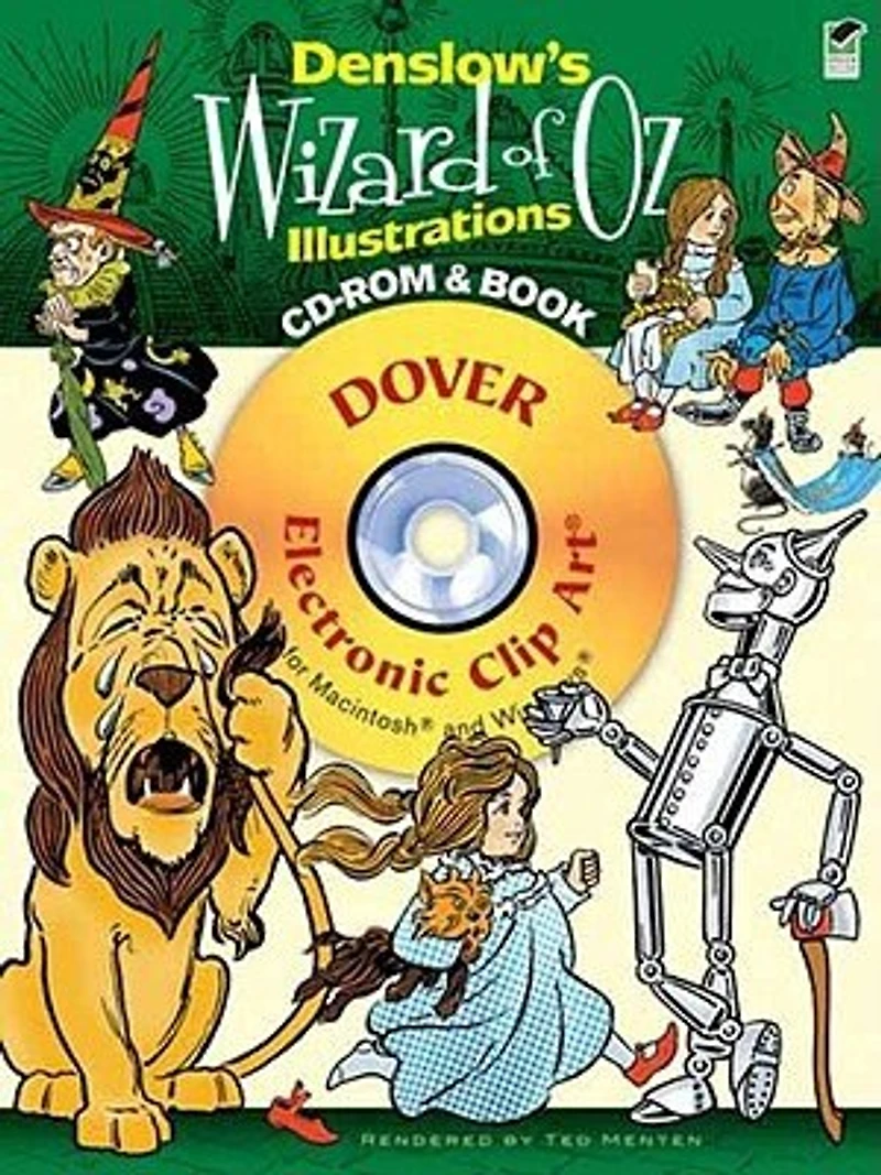 Denslow's Wizard of Oz Illustrations CD-ROM and Book