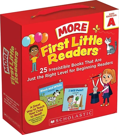 More First Little Readers: Guided Reading Level A: 25 Irresistible Books That Are Just the Right Level for Beginning Readers
