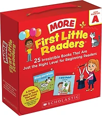 More First Little Readers: Guided Reading Level A: 25 Irresistible Books That Are Just the Right Level for Beginning Readers