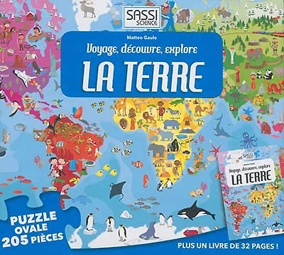 Puzzle: Voyage, découvre, explore la Terre [nouvelle édition]