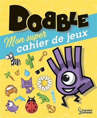 Dobble: mon super cahier de jeux