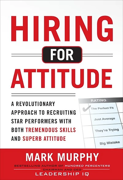 Hiring for Attitude (Pb): A Revolutionary Approach to Recruiting and Selecting People with Both Tremendous Skills and Superb Attitude