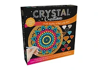 CRYSTAL CREATIONS WOODEN CIRCLE ART MAND