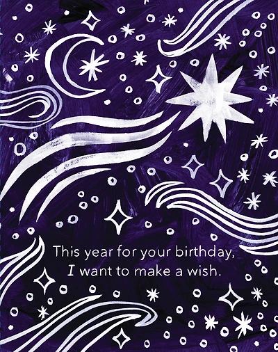 Love Muchly Greeting Cards: Birthday - This year for your birthday, I want (Pack of 6)