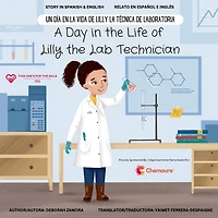 A Day in the Life of Lilly the Lab Technician: Un Día en la Vida de Lilly la Técnica de Laboratoria (A Dual-Language Book) (English and Spanish Edition)