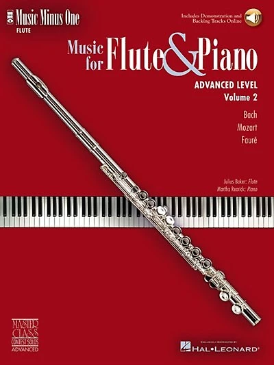 Advanced Flute Solos - Volume 2: Music Minus One Flute