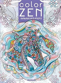 Color Zen: Animaux des neiges