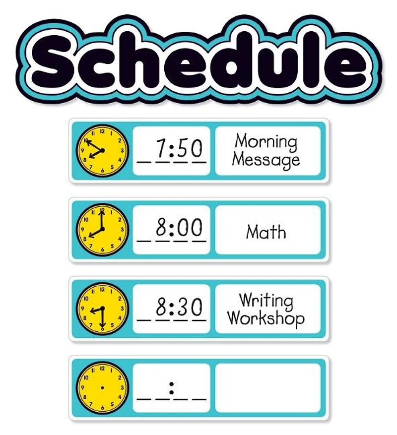 Mini Bulletin Board: Aqua Oasis Schedule