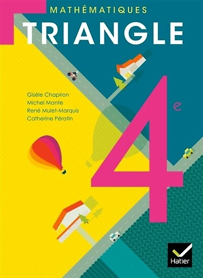Mathématiques, 4e: programme 2008