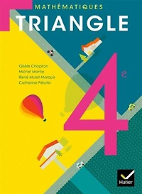 Mathématiques, 4e: programme 2008