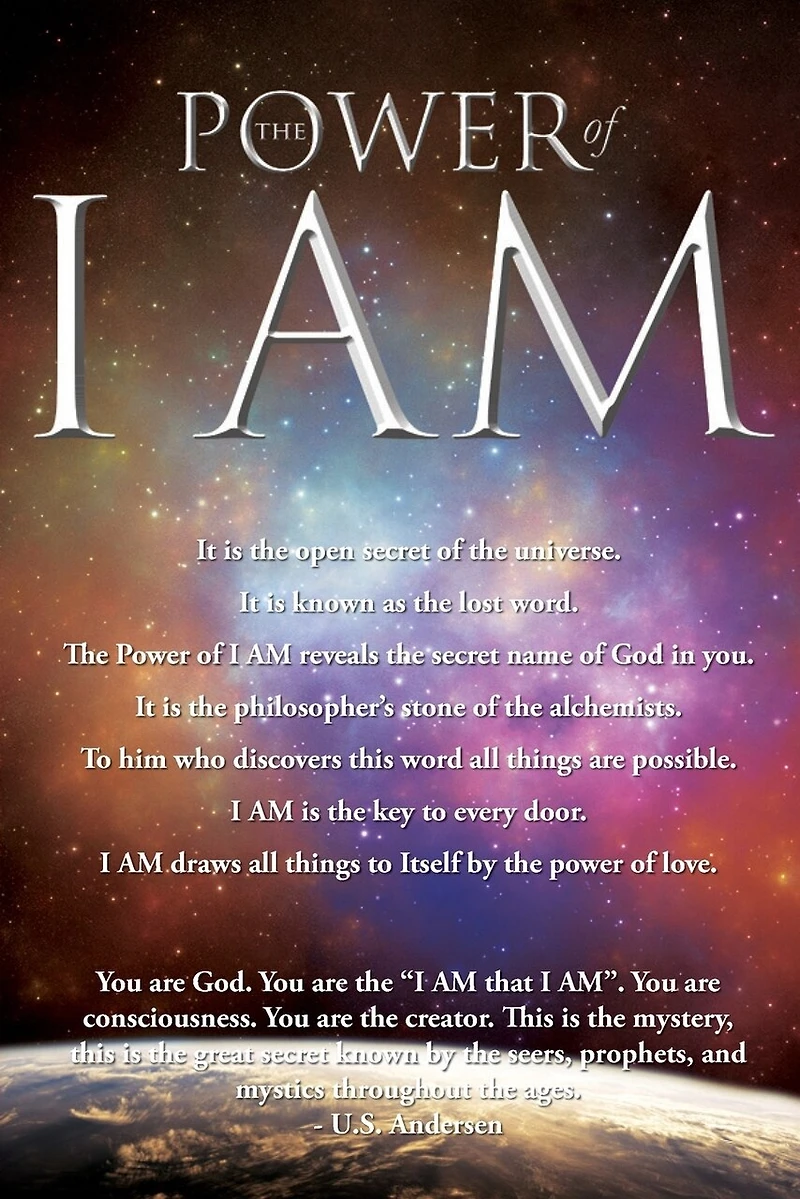 The Power of I AM: 1st Hardcover Edition