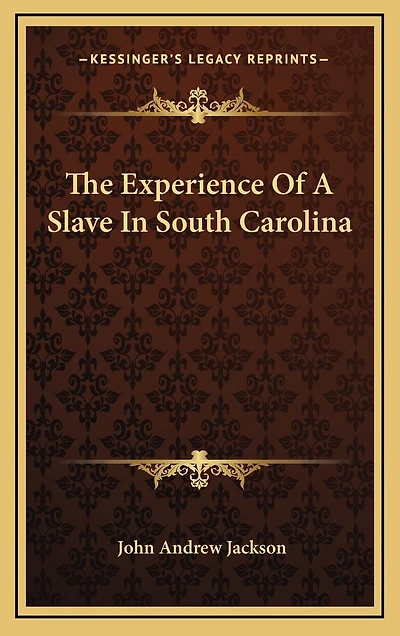 The Experience Of A Slave In South Carolina