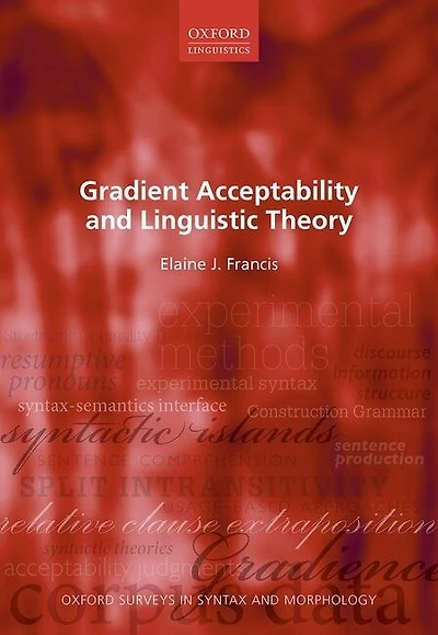 Gradient Acceptability And Linguistic Theory