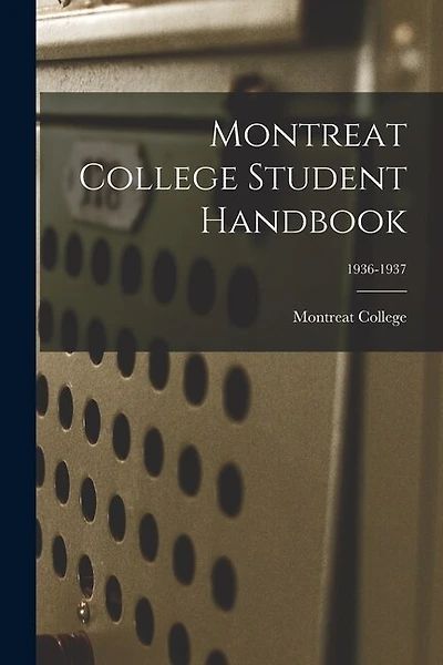 Montreat College Student Handbook; 1936-1937
