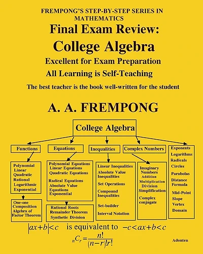 Final Exam Review: College Algebra