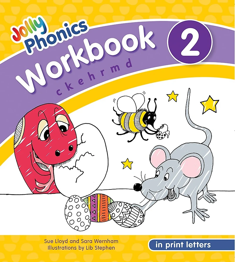 Jolly Phonics Workbook 2: In Print Letters (American English Edition)