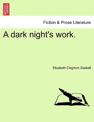A Dark Night's Work.
