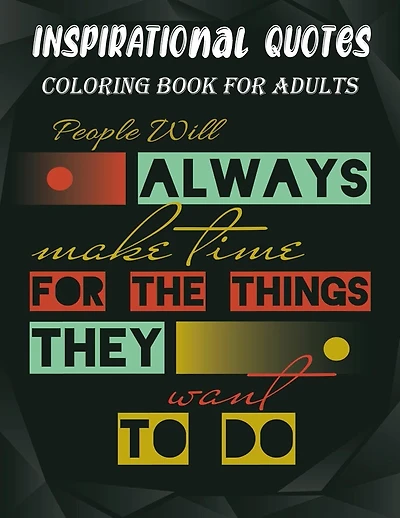 Inspirational Quotes Coloring Book For Adults: Coloring Books For Adults Funny Inspirational