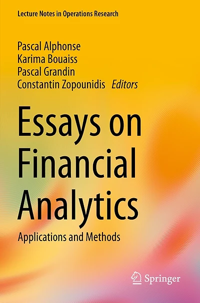 Essays on Financial Analytics: Applications and Methods
