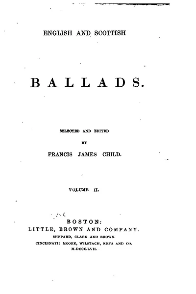 English and Scottish Ballads