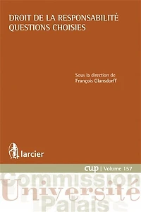 Droit de la responsabilité: questions choisies