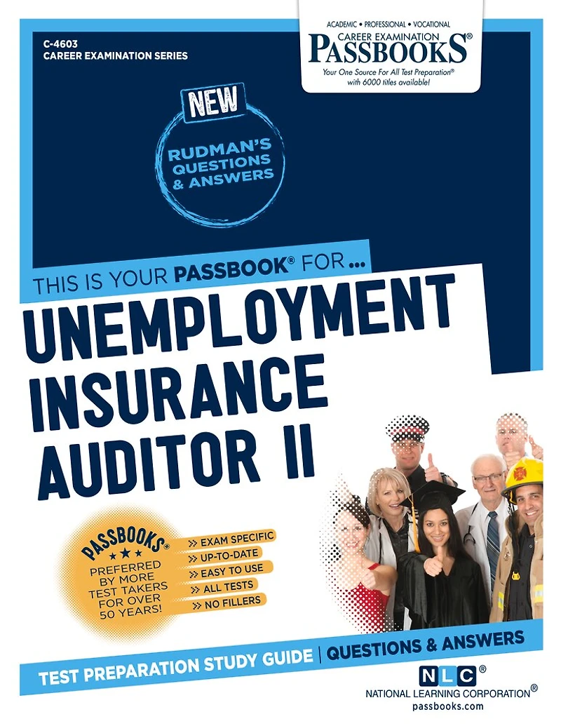 Unemployment Insurance Auditor II (C-4603): Passbooks Study Guide